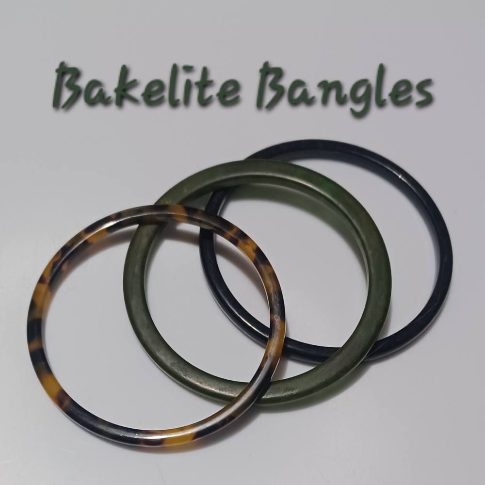 Vintage Bakelite Bangles